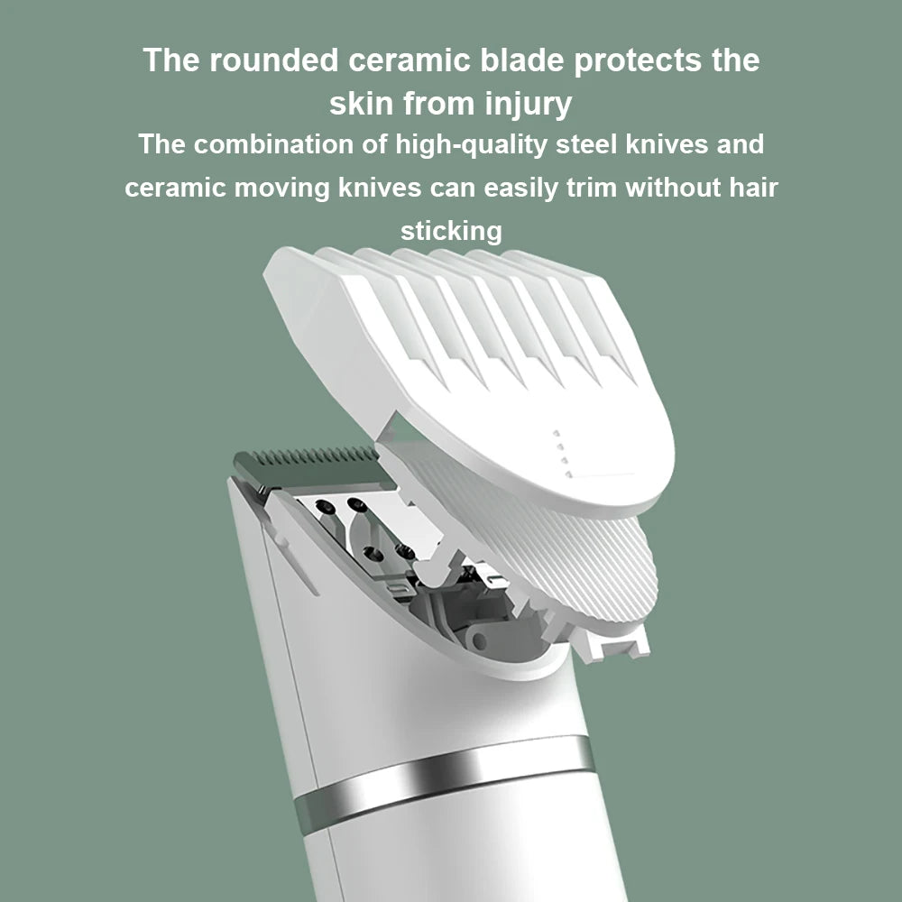 Dog Clipper Cat Hair Clippers Pet Grooming Haircut nail Trimmer  Set 4 in 1 Cordless Rechargeable Professional Pet Grooming Tool