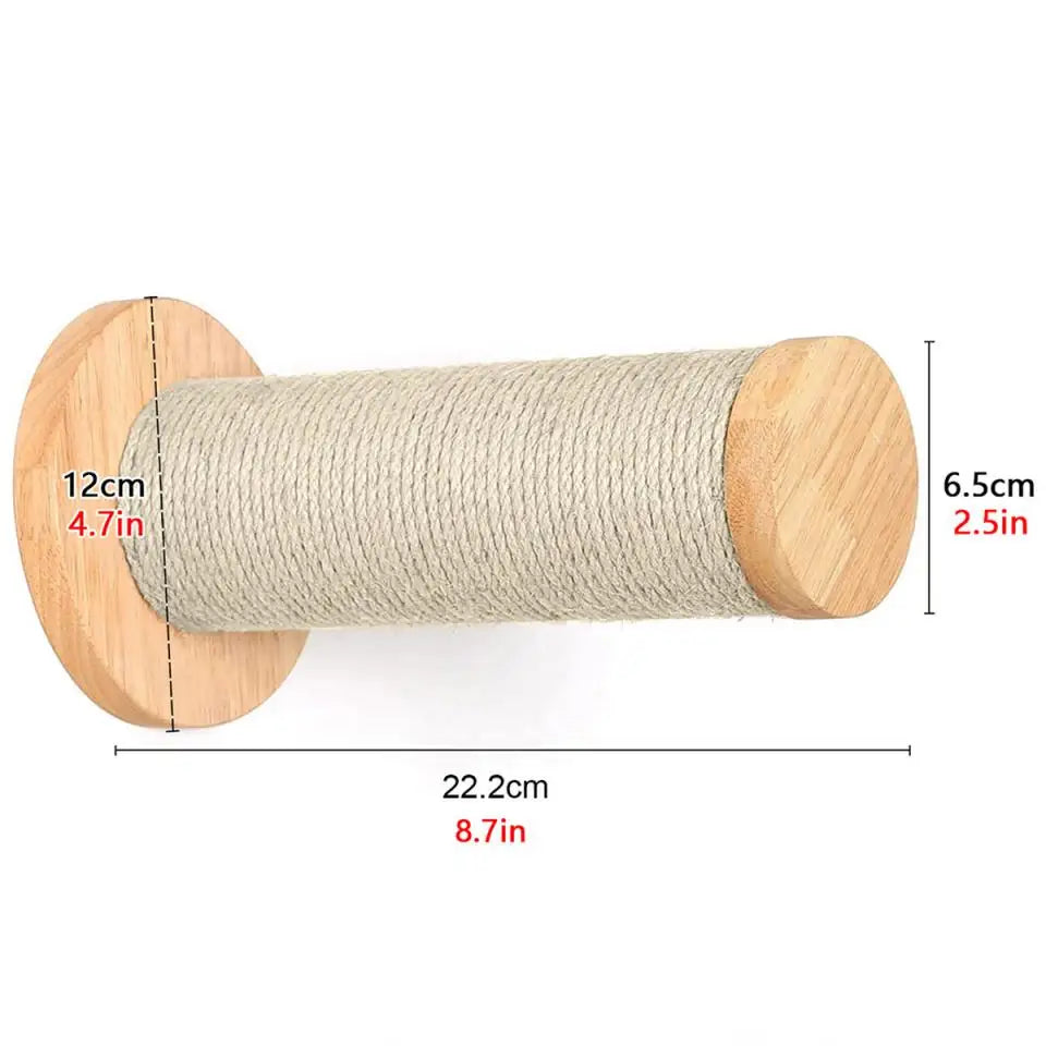 Cat Climbing Shelves Wall Mounted Cat Tree Tower Scratching Posts Hammock Hiding House Perches Ladder Cats Gym Pet Supplies Toy