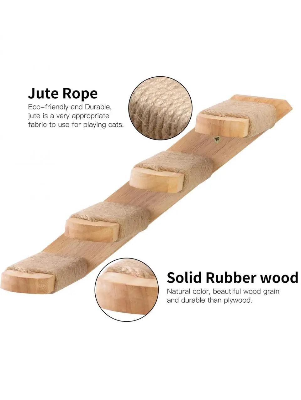 Cat Climbing Shelves Wall Mounted Cat Tree Tower Scratching Posts Hammock Hiding House Perches Ladder Cats Gym Pet Supplies Toy