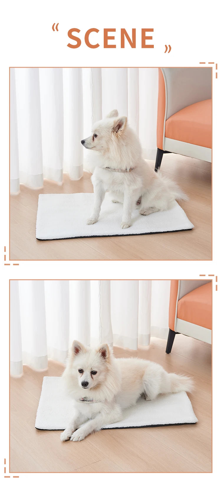 Cozy Self Heating Pet Pads Pet Blanket for Cold Winter,Self Warming Cat Bed for Indoor,Pet Heating Pad,Self Cushion Mat for Cats