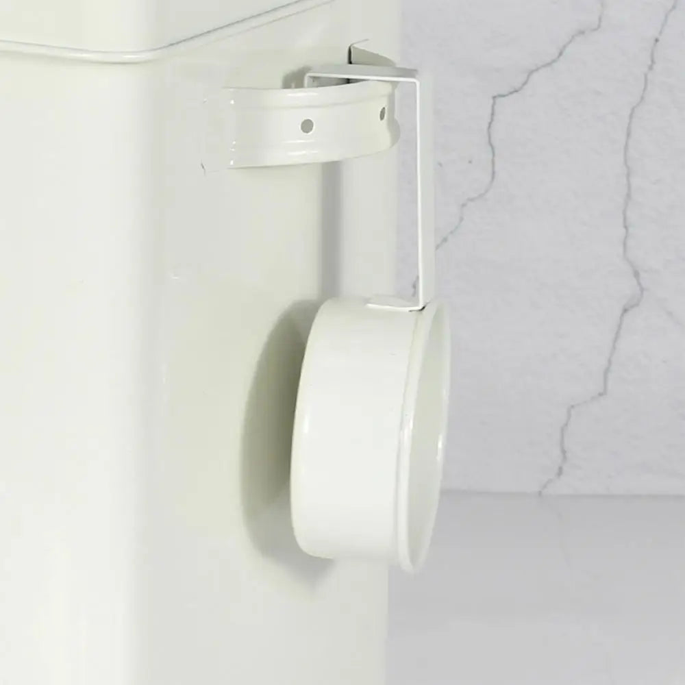 Pet Food Storage Bin Tank Container For Pet Food Storage Metal Portable Dog Food Bucket For Pet Foods Tablets Laundry Detergent