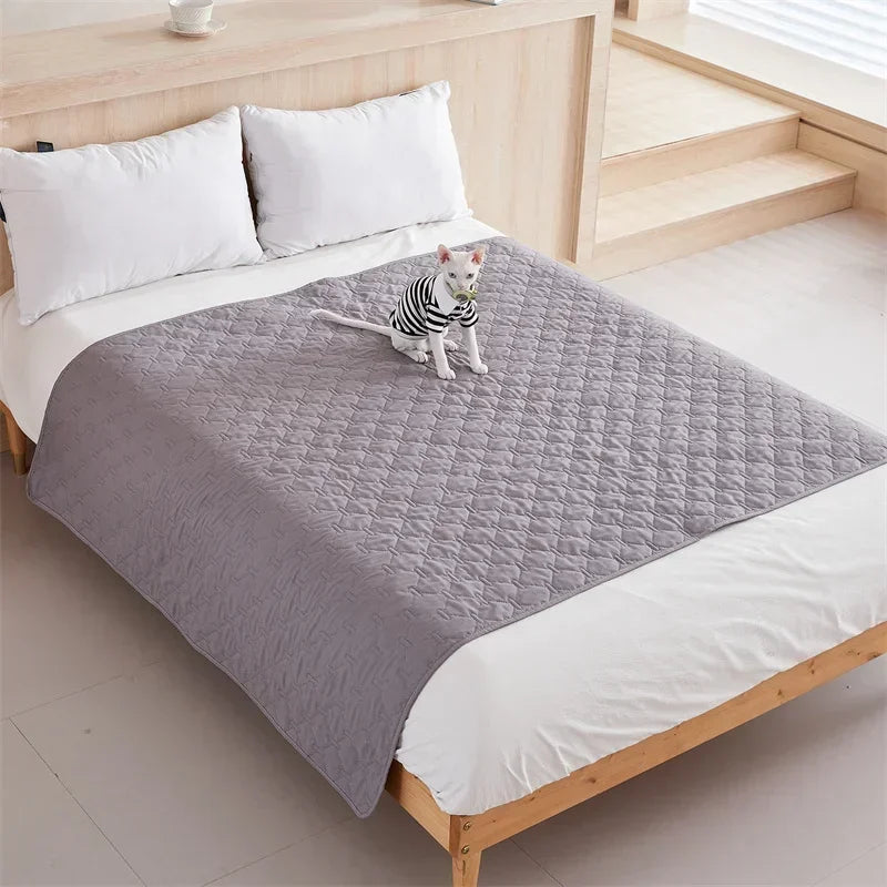 Water Repellent King Size Bed Sheet Cover Washable Mattress Protector Kids Pet Dog Cat Urine Bed Bedspread Pads Mat Bedroom