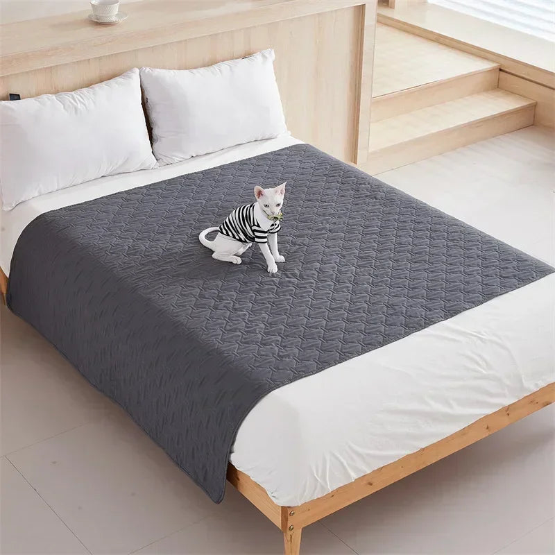 Water Repellent King Size Bed Sheet Cover Washable Mattress Protector Kids Pet Dog Cat Urine Bed Bedspread Pads Mat Bedroom
