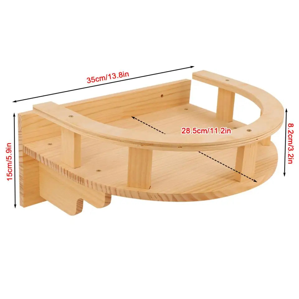 Cat Climbing Shelves Wall Mounted Cat Tree Tower Scratching Posts Hammock Hiding House Perches Ladder Cats Gym Pet Supplies Toy