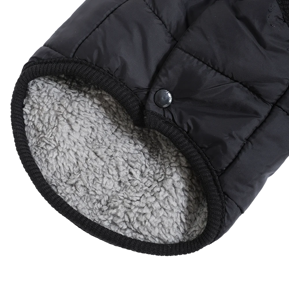 Waterproof Pet Cat Hoodie Jacket For Small Medium Cats Winter Warm Fleece Kitten Costume with D-ring Sphynx Coat Pug Clothes